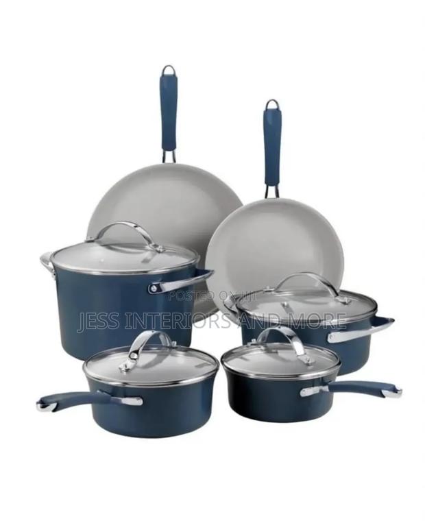 Tramontina 10-Piece Ceramic Nonstick Cookware Set · Photo 1