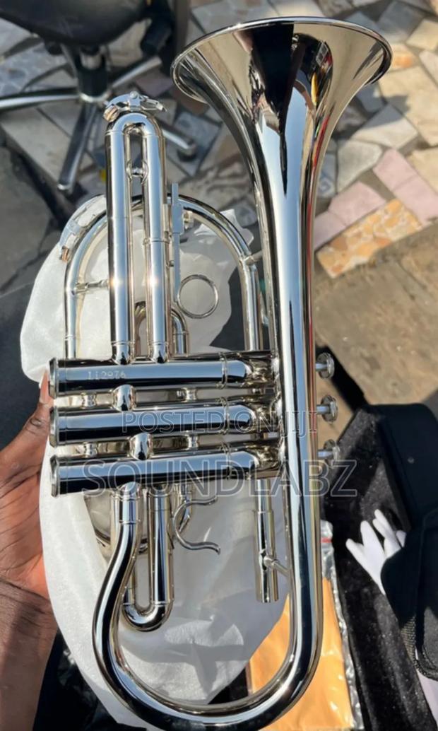 Yamaha Ycr-335s Cornet Silver-Plated Brass Instrument · Photo 1