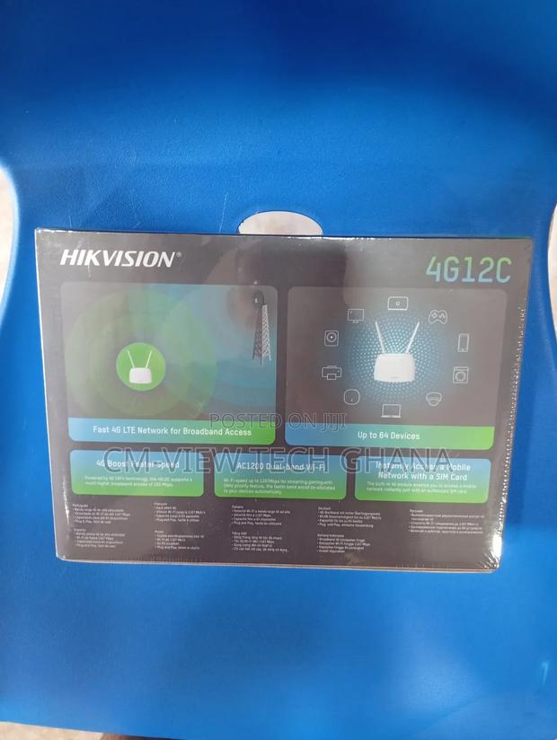 Hikvision 4g12c Dual Band Universal Sim Router · Photo 2
