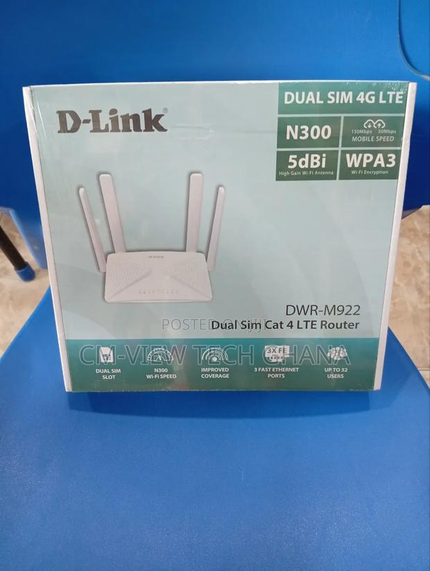 D-Link DWR-M922 Dual Sim 4g Router · Photo 1