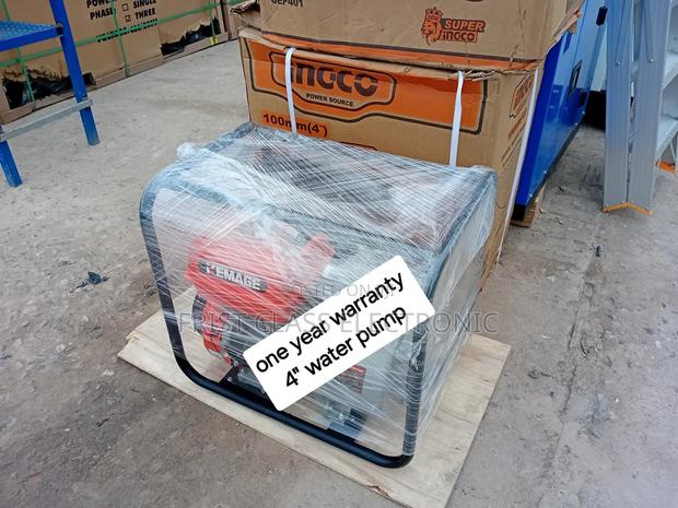 Highly Effective 4 Inches Petrol Water Pump · Photo 1