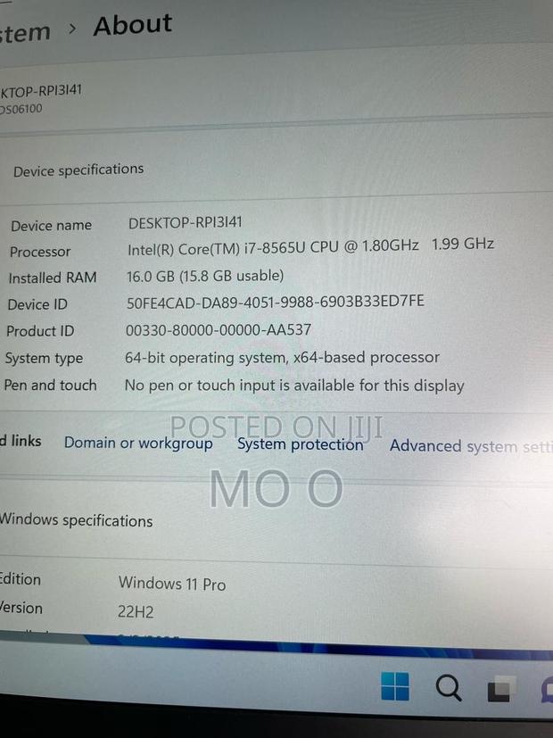 Laptop Lenovo ThinkPad X1 Carbon 16GB Intel Core i7 SSD 256GB · Photo 4