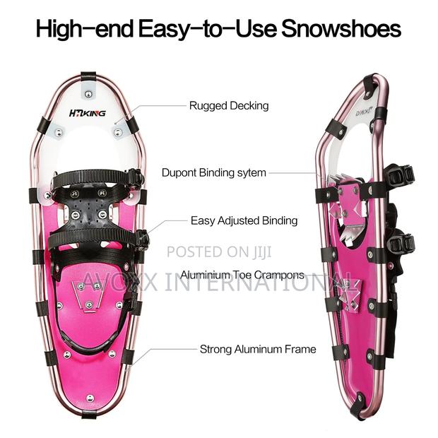 Hrking Lightweight Terrain Showshoes Set,Women Men Kids 21" · Photo 3