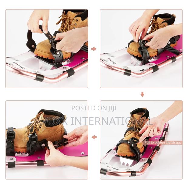 Hrking Lightweight Terrain Showshoes Set,Women Men Kids 21" · Photo 4