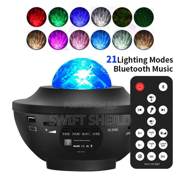 Starry Light Projector, With Bluetooth Music 21 Light Mode · Photo 3