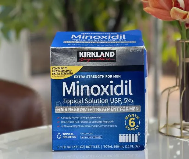 Full Box of Original Kirkland Minoxidil / 6 Pieces + Dropper · Photo 1