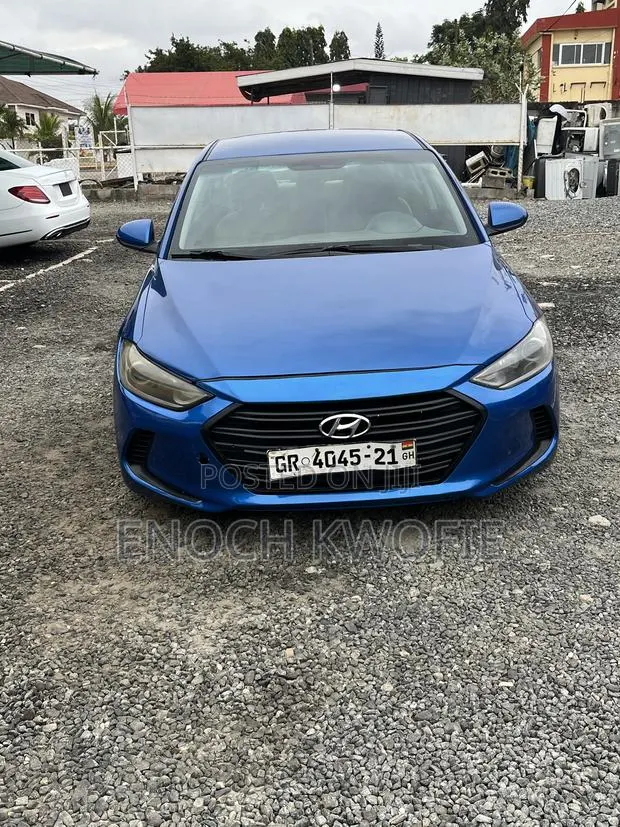 Hyundai Elantra 2017 Blue · Photo 1