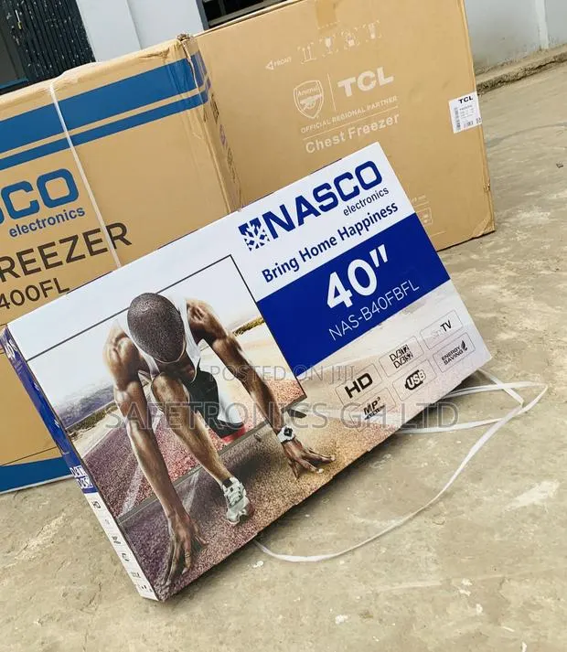 Genuine Sleek Nasco 40′′ Led Digital Satellite Television · Photo 1