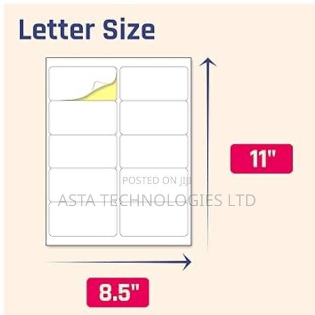 Sticker A4 Cut Sheet for Normal Printers · Photo 1