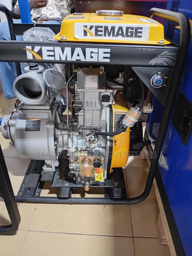 4" Brand New Kemage Water Pump Diesel Key Start · Photo 1