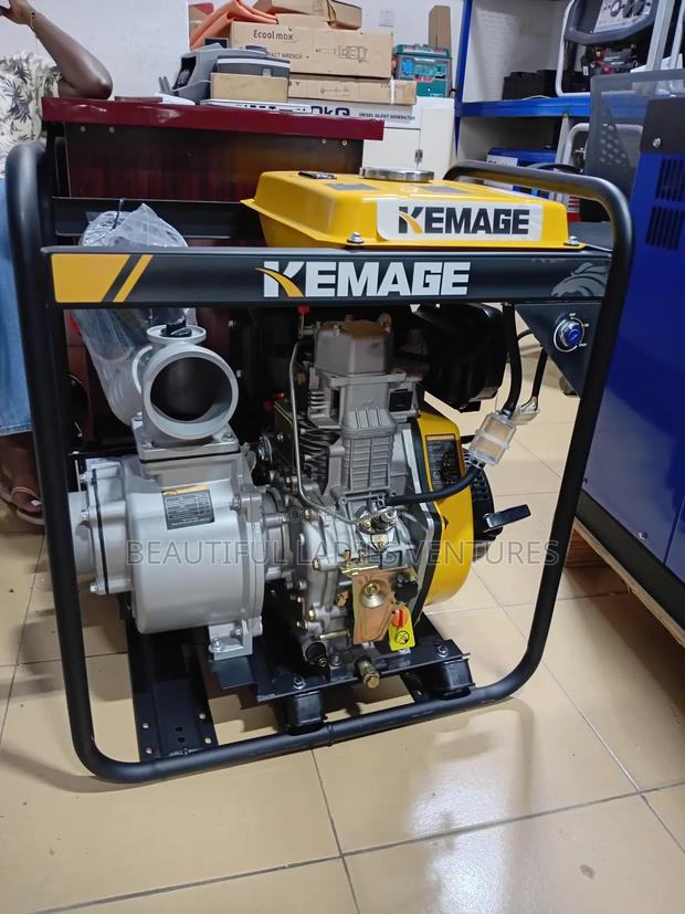 4 Inches Key Start Kemage Water Pump Diesel · Photo 1