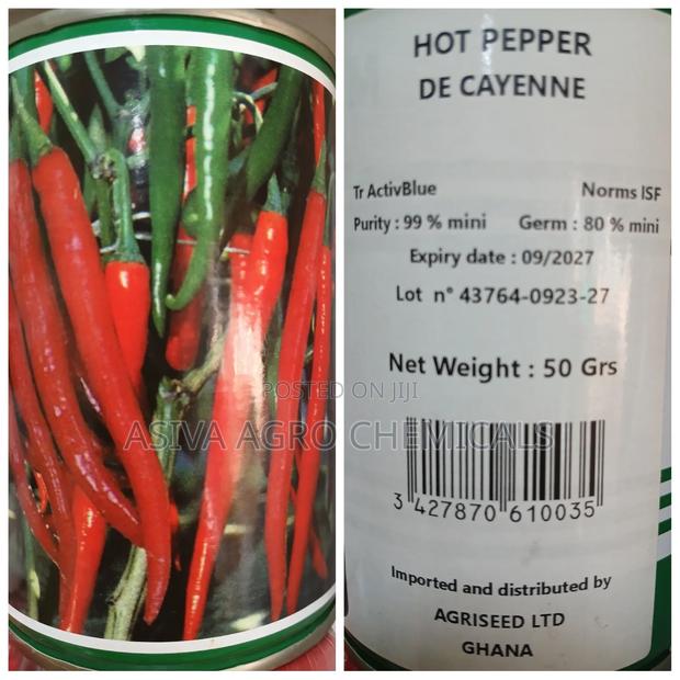 Cayenne Pepper (Chilli Pepper) Seeds · Photo 1