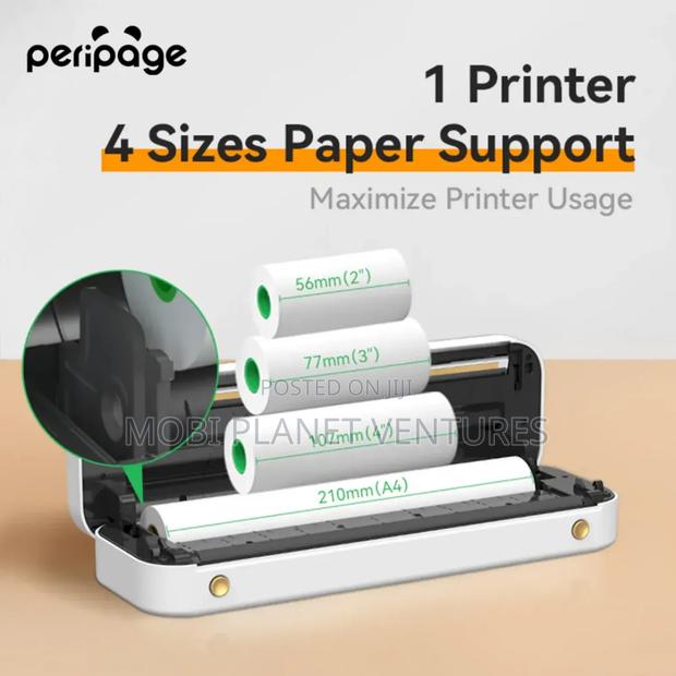 Peripage A40 Wireless Thermal Printer (Extra Paper Free) · Photo 5