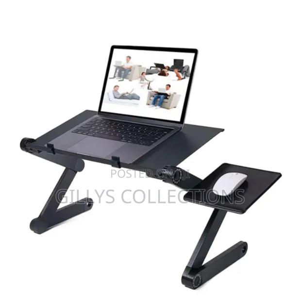 Multifunctional Laptop Table Stand With Fan · Photo 1