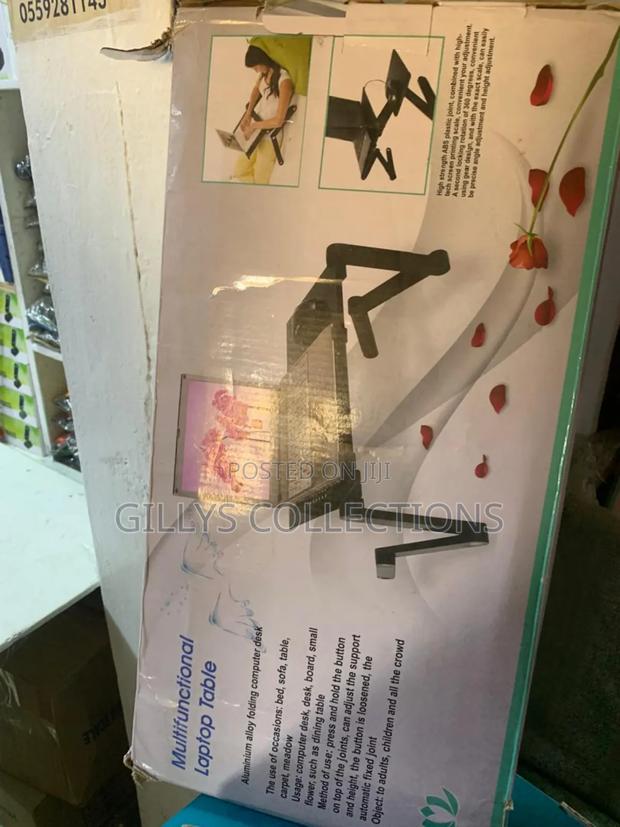 Multifunctional Laptop Table Stand With Fan · Photo 4