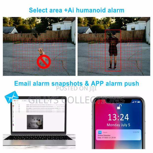 8 Security Camera System CCTV Wireless Wifi Home Outdoor · Photo 3