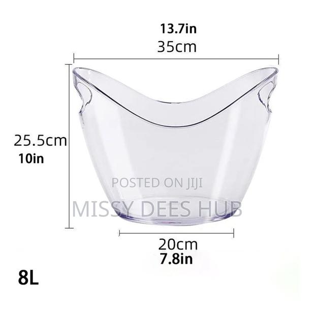 8 Litres Acrylic Ice Bucket · Photo 3