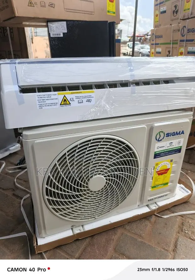 Sigma 1.5hp R410 Split Air Conditionair 2stsrs · Photo 1