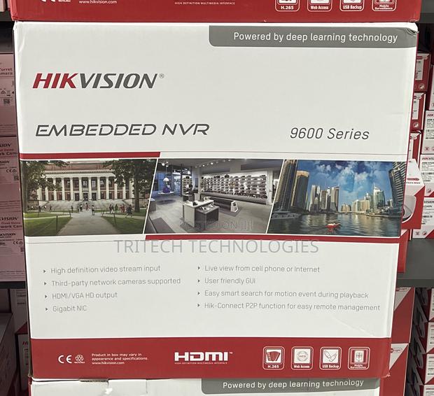 Hikvision 32ch NVR + 8hdd Slot Ds-9632ni-M8 32-Ch 2u NVR · Photo 1