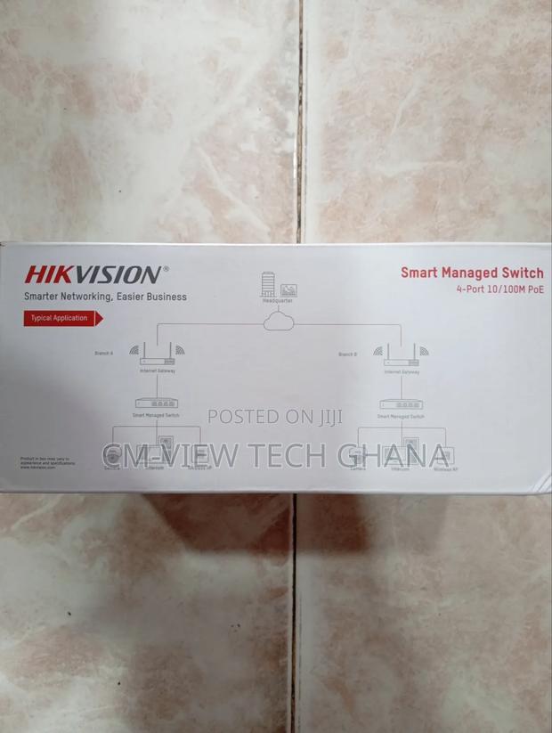 4port Hikvision Poe Managed Switch (Non Gigabit) · Photo 2