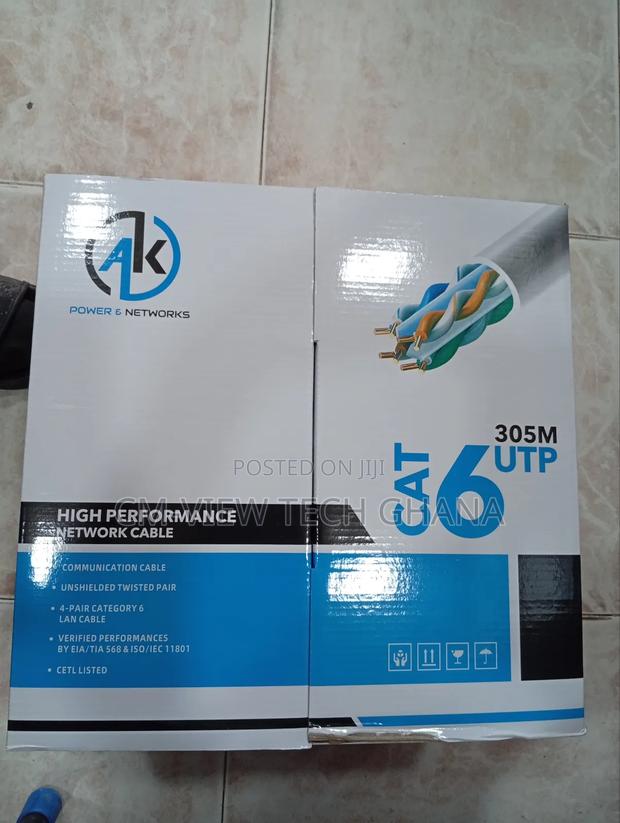 305m Utp Cat6 Cable Ak Brand · Photo 2