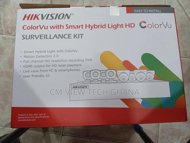 Hikvision 8chanel Colorvu Surveillance Kit 2mp · Photo 1