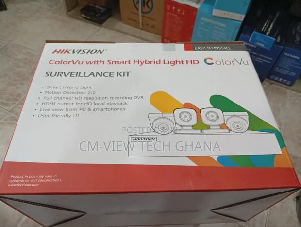 4chanel Hikvision Colorvu With Smart Hd Surveillance Kit · Photo 1