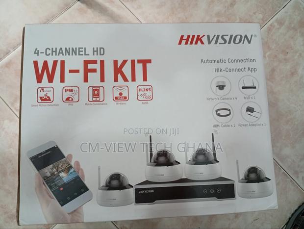 Hikvision 4chanel Wifi Kit Indoor Camera · Photo 1