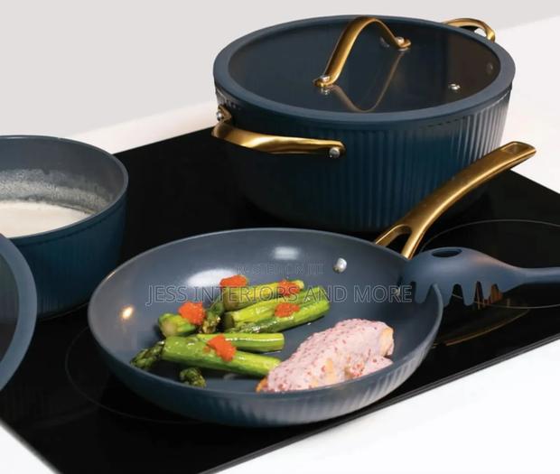 32-Piece Non-Stick Cookware Bakeware Set (Blue) · Photo 3