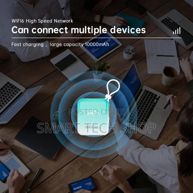 Wifi 6 Universal 4g Mifi 10000mah Fast Charger Power Bank · Photo 3