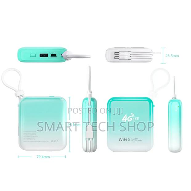 Wifi 6 Universal 4g Mifi 10000mah Fast Charger Power Bank · Photo 5
