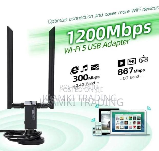 Rtl8812au 1200mbps Dual Band Usb Wifi Adapter: Linux/Windows · Photo 3