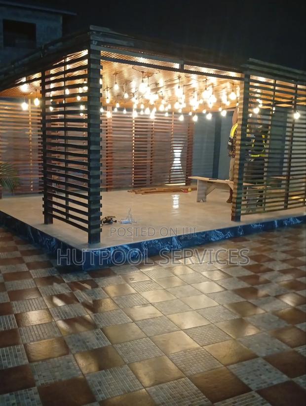 Ceiling Fluted Panels Installation · Photo 6