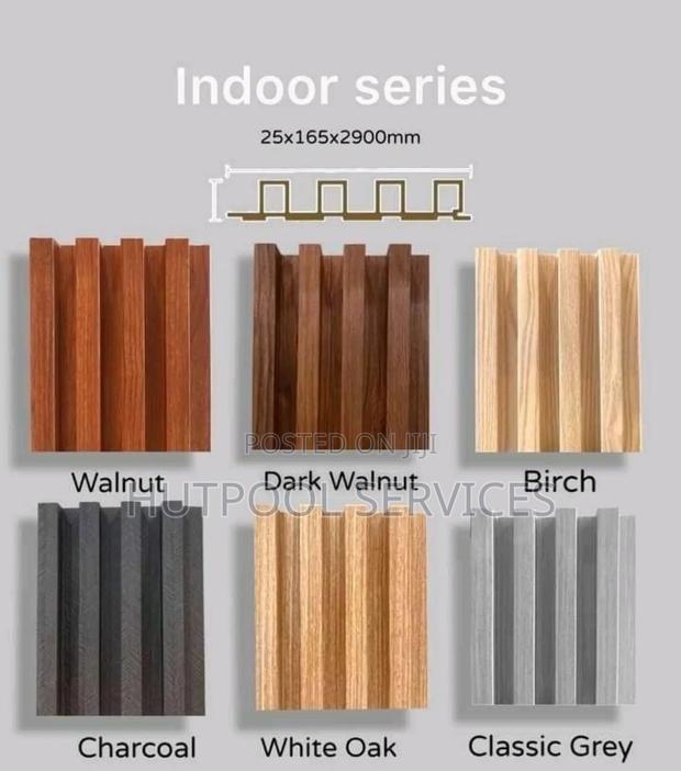 Ceiling Fluted Panels Installation · Photo 1