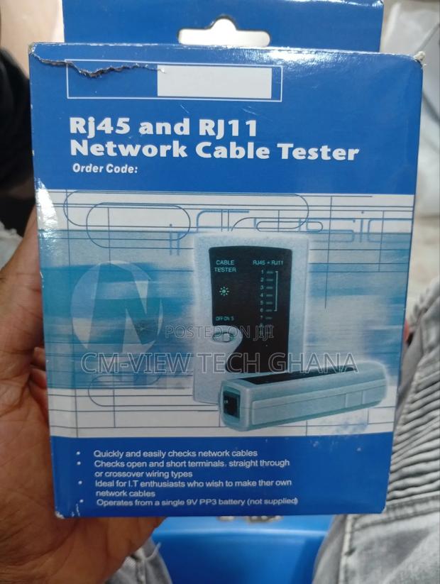 Rj45 and Rj11 Network Cable Tester · Photo 1