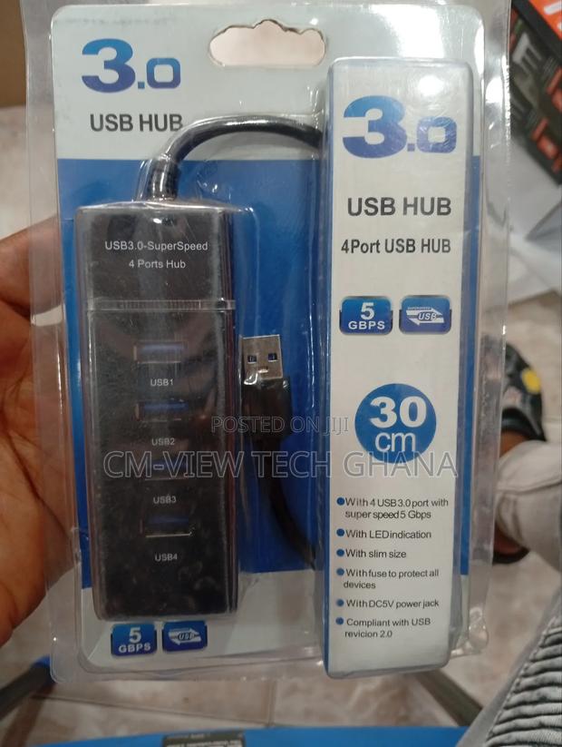 4port Usb Hub 3.0 Speed · Photo 1