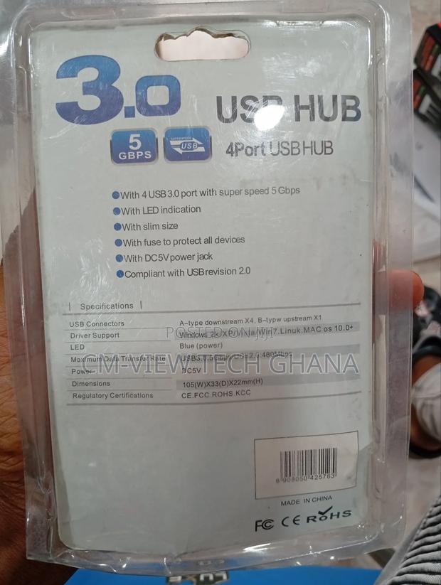 4port Usb Hub 3.0 Speed · Photo 2