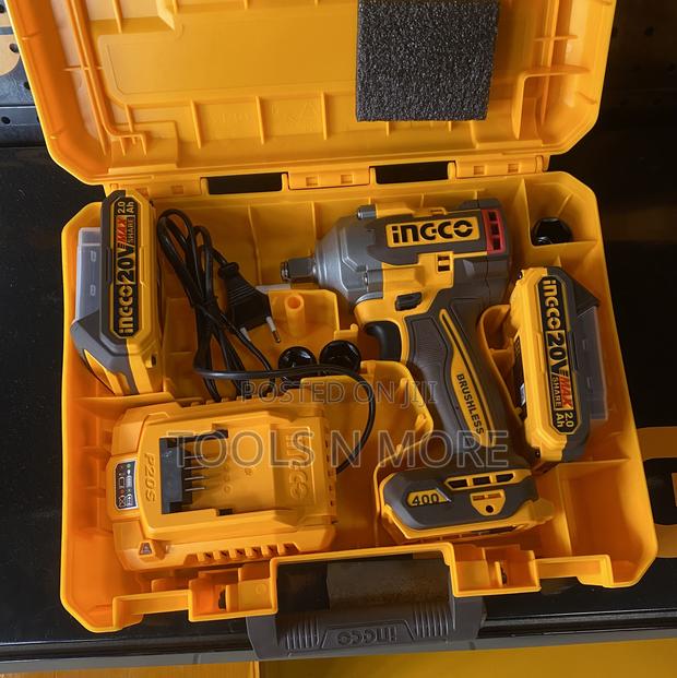 Ingco 20v Cordless Impact Wrench (400nm) · Photo 1