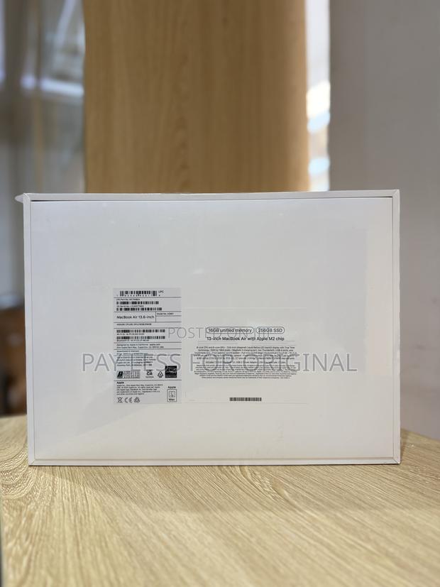 New Laptop Apple MacBook Air 2022 M2 16GB Apple M2 SSD 256GB · Photo 3