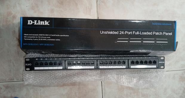 24port Cat6 Patch Panel D-Link · Photo 1