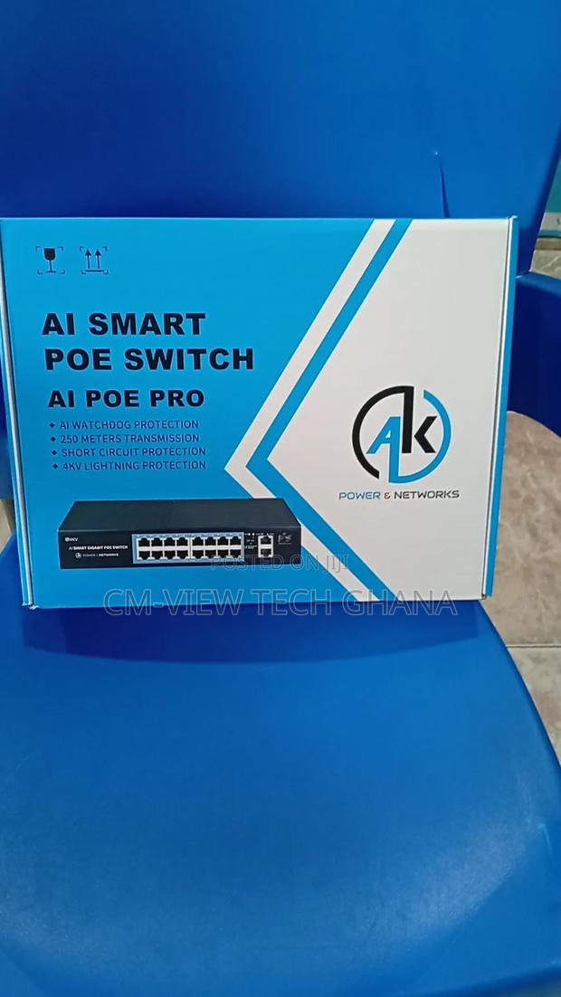16port Ai Smart Poe Switch Unmanaged · Photo 1