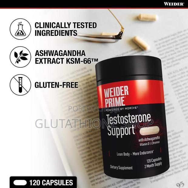Weider Prime Testosterone Supplement for Men · Photo 1