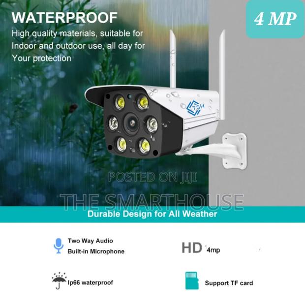 Smart 4mp Bullet Wifi CCTV Camera · Photo 3