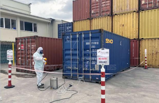 Containers Fumigation and Disinfection With Cleantex · Photo 1