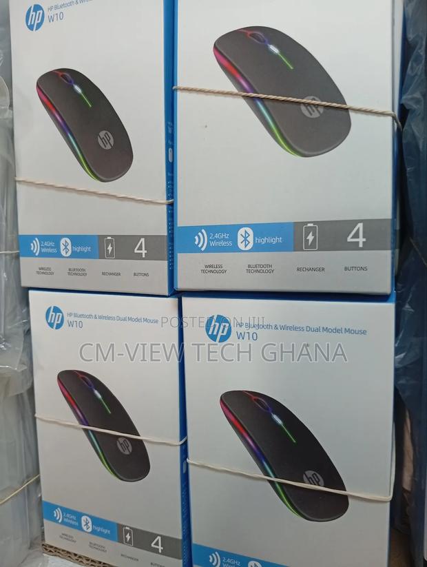 Hp W10 Bluetooth Wireless Rechargeable Mouse · Photo 1