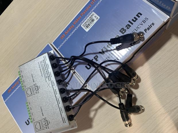 8channel CCTV Passive Video Balun Adapter Transmitter Utp · Photo 1