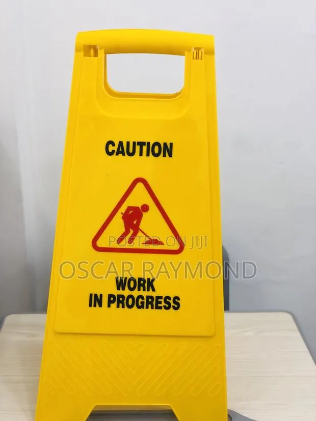 Work Caution Sign · Photo 1