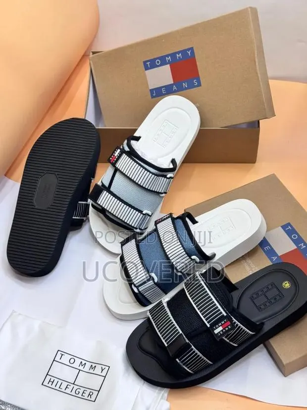 Tommy Jeans Men's Touch-Strap Slides · Photo 1