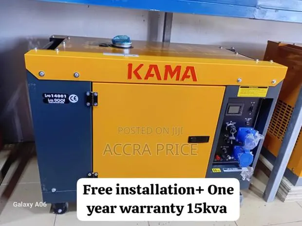 Reinforced Kama 15kva Diesel Generator Kama Diesel · Photo 1