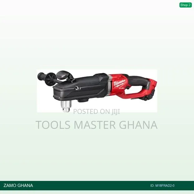 18v Right Angle Drill Driver Gen Ii Fuel 2-Speed Super Ha - M18frad2-0 · Photo 1